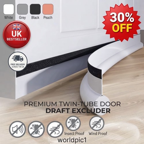 Door bottom draught excluder - bottom,