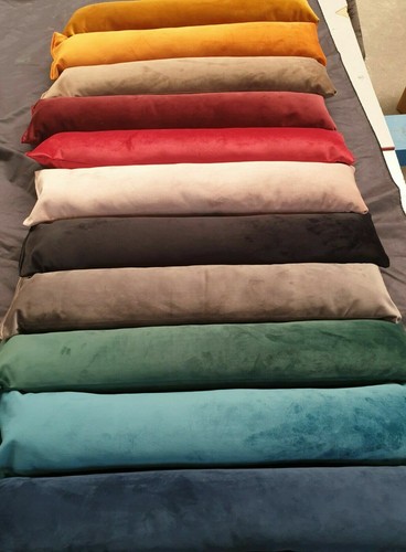 Large plush velvet draught - large,
