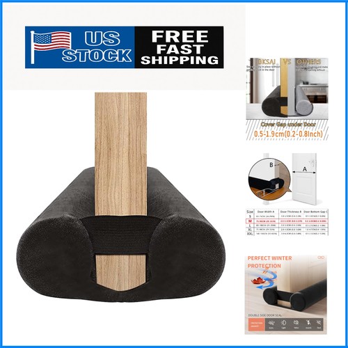 Noise reducing draft excluder - draft,