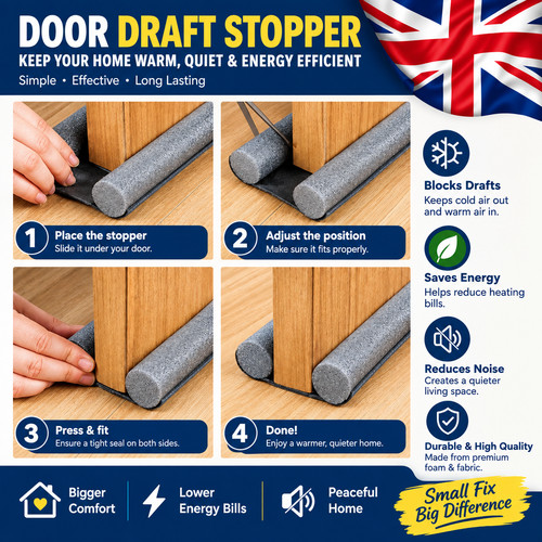 Under door foam strip draught - door,