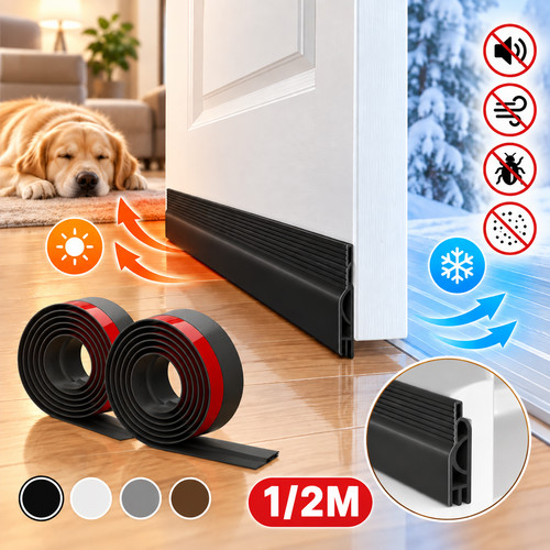 Door draft excluder strip - door,