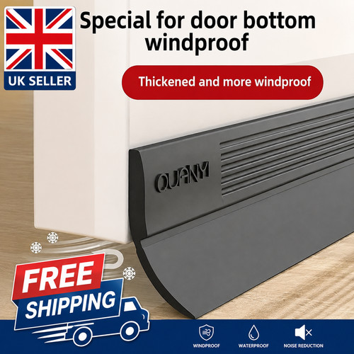 Door draft excluder strip - excluder,