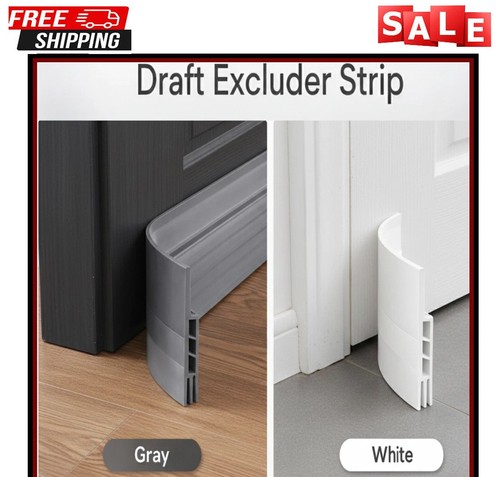 Door draft excluder strip - door, self