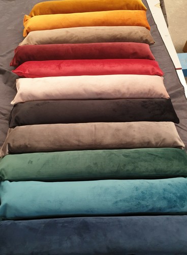 Plush velvet draught excluder - plush,