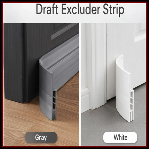 Door draft excluder - excluder, self