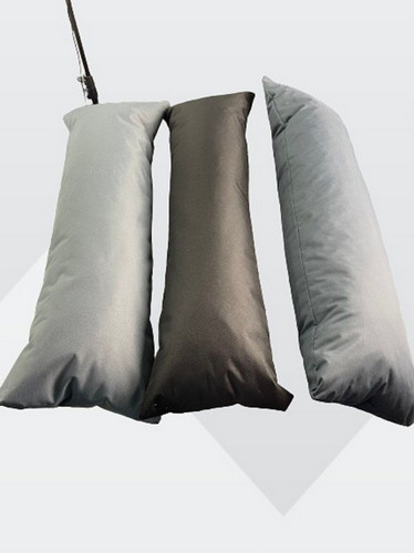 Plain fabric draught excluder - fabric,