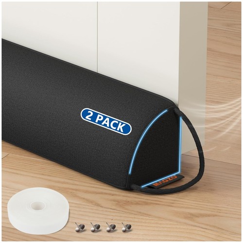Door draft excluder set - draft, easy