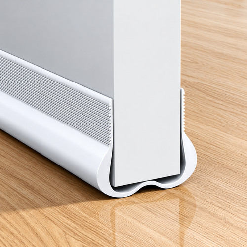 Pvc twin door draft - pvc, guard